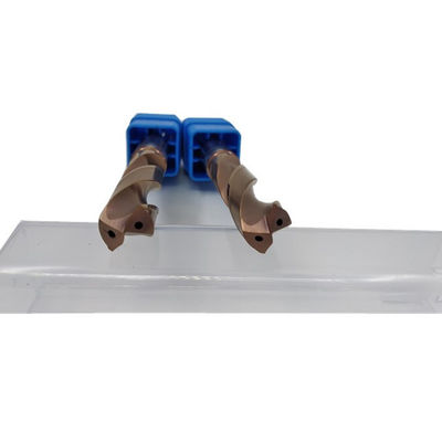 Stevige 2 Fluiten 10mm Boren van het Wolframcarbide met Koelmiddel