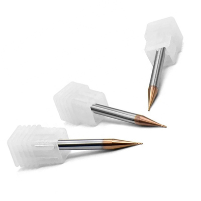 0.2mm Micro- Beëindigen Mills Tungsten Carbide Helix Angle 35 Graden