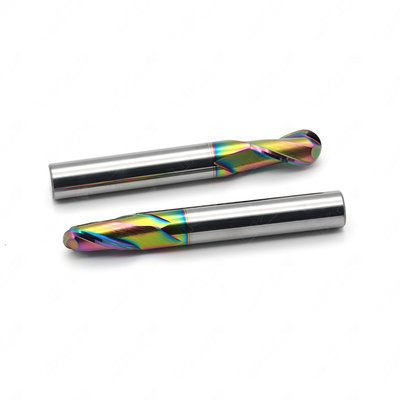 Stevig Wolframcarbide 2 de Neusbeëindigen Mills For Copper Electrode van de Fluitenr3 Bal