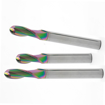 Dubbele van het Beëindigenmolens RLD van de Fluit Lange Steel de Regenboogdeklaag voor Koperelektrode