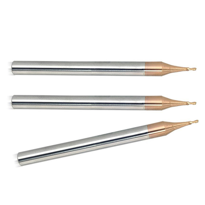 Stevig Wolframcarbide 0.5mm Beëindigen Mills Square Hrc 55