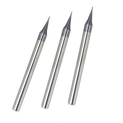 Rechte Steel Twee Fluiten 0.3mm Vierkant Micro- Beëindigen Mills Hrc 65