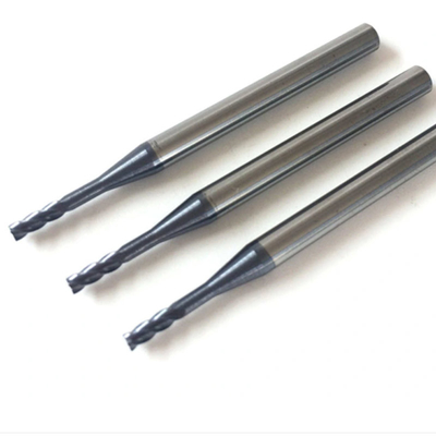 Lang van het het Staal Stevig Wolfram van de Halshardheid Carbide 2.5mm Beëindigenmolen Hrc65