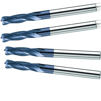 Stevig de Straalbeëindigen Mills Two Flute 6mm R0.5 Hrc65 SX van de Carbidehoek
